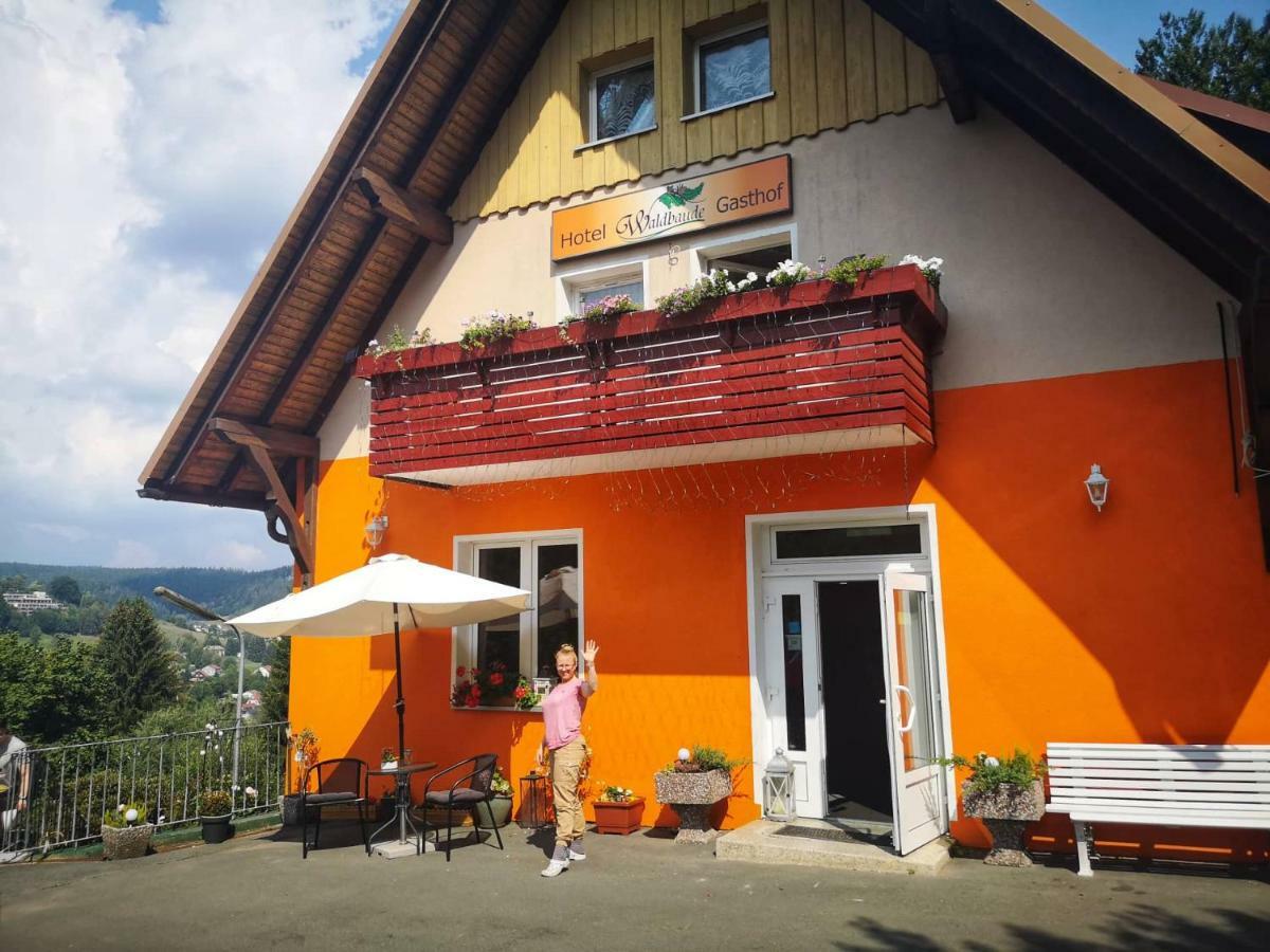 Hotel Pension Waldbaude 바멘스타이나크 외부 사진